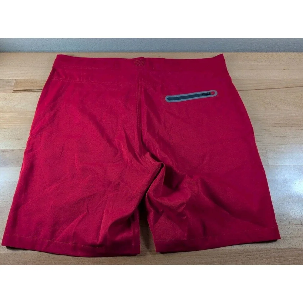 Mack Weldon Board Shorts Men's Size 39/40 Red Swim Trunks Quick Dry